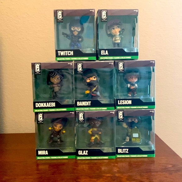 Rainbow six siege action figures. Brand new, no harm done to the packaging - Picture 1 of 1